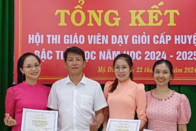 Hội thi GVDG cấp huyện bậc Tiểu học. Năm học 2024-2025