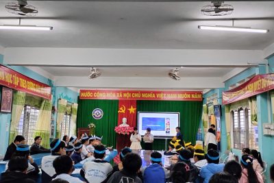 Sinh hoạt Câu lạc bộ Tiếng Anh tại trường TH&THCS Bắc Phong